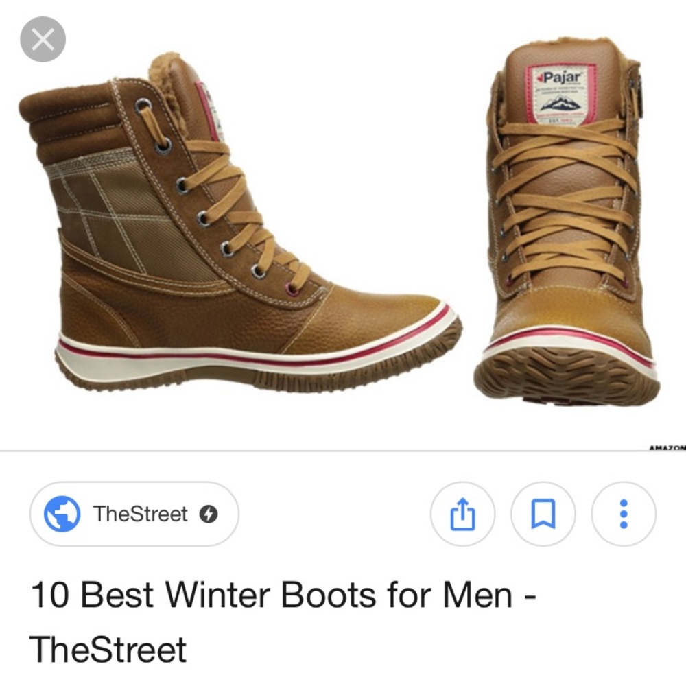 Men’s Pajar apres ski boots